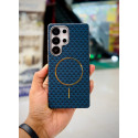 Luxury Shockproof MagSafe Magnetic PU Leather Case for Samsung Galaxy