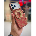 Mkio Brand Carbon Fiber Magsafe Stand Case for iPhone