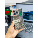 Fashion Laser Squer Shape Branded Case For iPhone