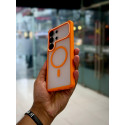 Ultra Slim Frosted Translucent Matte TPU Bumper Mag-Safe Case for Samsung Galaxy