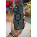 Case Pro Magsafe Magnetic Camera Glass Protector Stand Case for iPhone