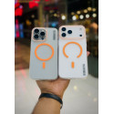 Ultra Slim Matte Finishing Orange Color Magsafe Case For iPhone (Sydnee)