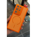 Luxury Shockproof MagSafe Camera Window Protective Case for Samsung Galaxy