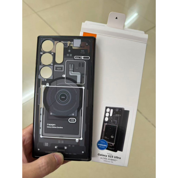 Spigen Ultra Hybrid Zero One Magfit Back Cover Case Compatible with MagSafe Designed for Samsung Galaxy