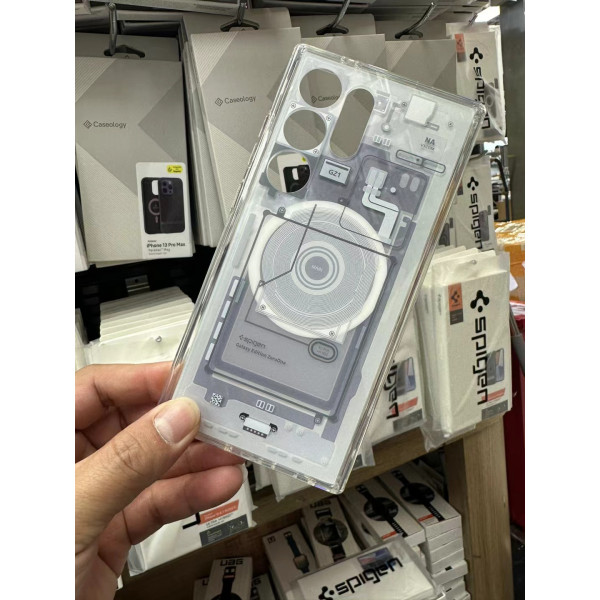 Spigen Ultra Hybrid Zero One Magfit Back Cover Case Compatible with MagSafe Designed for Samsung Galaxy