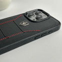 Premium Scuderia Ferrari Leather and Ferrari Prancing Horse Logo Case For iPhone