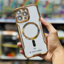Golden Bumper MagSafe Drop Tested Electroplated iPhone Cover