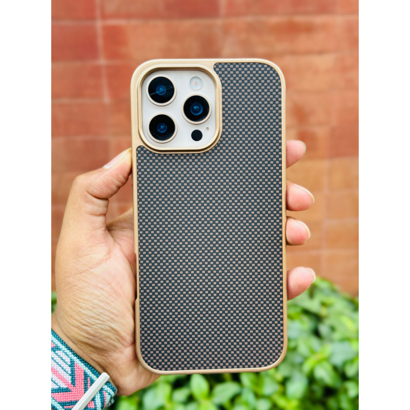 Carbon Texture Cell Phone Case For iPhone(No Magsafe)