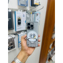  Spiner transparent frameless magsafe kick stand cover 