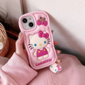 3D Lucky Kitty Soft Silicone Phone Case For iPhone