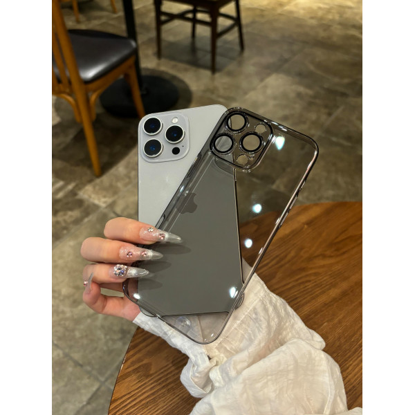 Ultra-thin Crystal HD PC Rugged Clear Case For iPhone