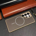 Carbon Texture Magnetic Cell Phone Case For iPhone