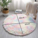 Round Mini Floor Rug