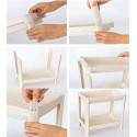 4 Tiers Rectangular Storage Rack