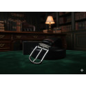 Black Chrome Formal Belt 