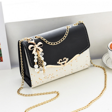 Starry Pearl Handbag (Black)
