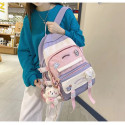 School Bag Monday Lucy (Ash+Pink Mixed)