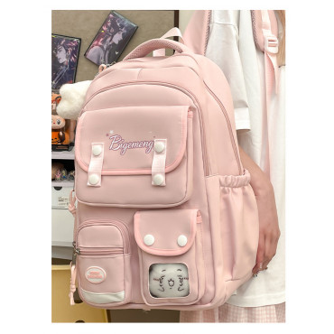 School Bag (Pink)...