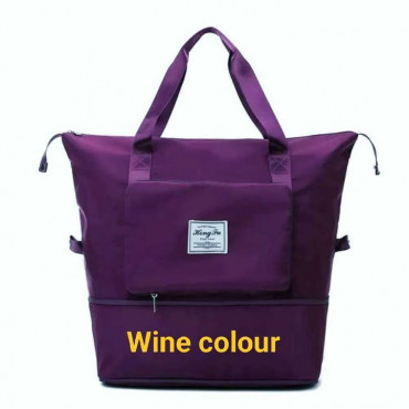  Travel Bag ( Wine colour)