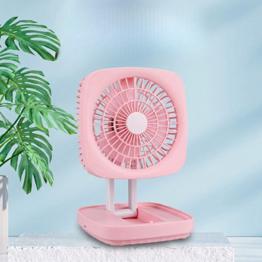 Folding Fan JK-F666 (Pink Colour)