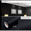 black Pvc sticker