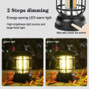 Rechargeable Retro Camping Lamp(৩ টা কালারের যে কোনো একটি পাবেন)