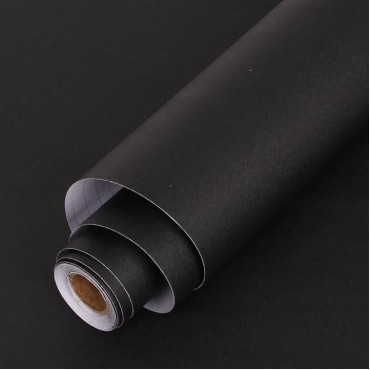 pvc black sticker ...