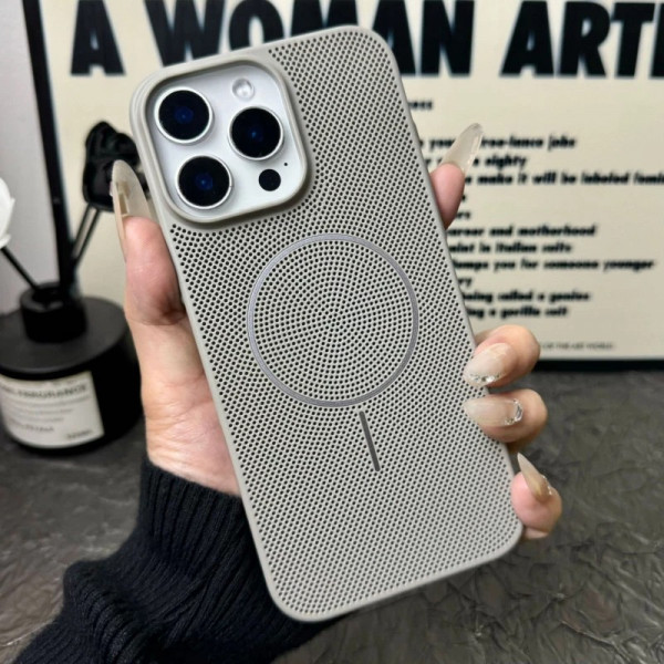 Cooling Magnetic Wireless Charging Heat Dissipation Phone Case for iPhone