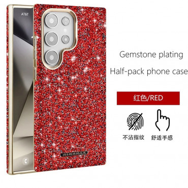 Fashion Electroplating Glitter Bling Magnetic Case for Samsung , Sparkle, Style & Wireless Convenience