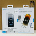 Premium KUZOOM Brand Clear and Black Border Screen Protector for iPhone