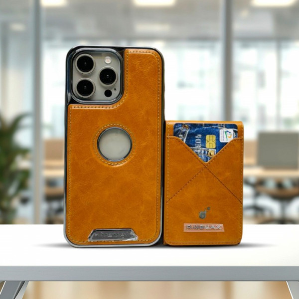 RMBMAX Hight-End Premium PU Leather Case with Card Holder Case For iPhone