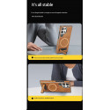 Suitable High-End Business Leather Magnetic Kickstand Protective Case For Samsung Galaxy