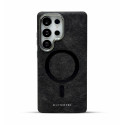 Suitable Plain Leather Electroplating Magnetic Wireless Charging Case For Samsung Galaxy Ultra Series