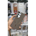 Carbon Texture Magsafe Magnetic Phone Case For Samsung Galaxy