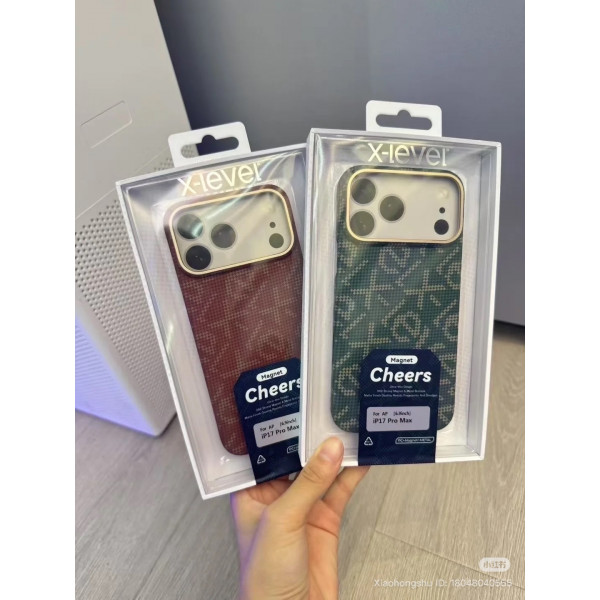 Xlevel Carbon Fiber Texture Ultra-Thin 17 Series Case For iPhone