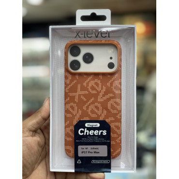 X-level & NJOYNY High Quality Carbon Fiber Phone Case For iPhone 17 Series