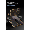 Samsung Galaxy Z Fold Cover Luxury Ultra Magnetic Case with Steel Film Shockproof Protection Phone Case