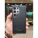 Super Finish PU Leather Kickstand Case For Samsung Galaxy