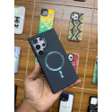 Matte Finish Skin-Feel Magnetic Case for Samsung with Built-in Lens Holder & Drop Protection