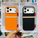 MILLION CASES Ridge Band Stripe Hybrid Case for iPhone 17 Pro Max