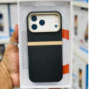 MILLION CASES Ridge Band Stripe Hybrid Case for iPhone 17 Pro Max