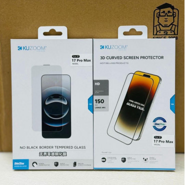 Kuzoom 3D Large Curved Edge Glass Flim For iPhone