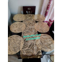 PVC Dining Mat with runner