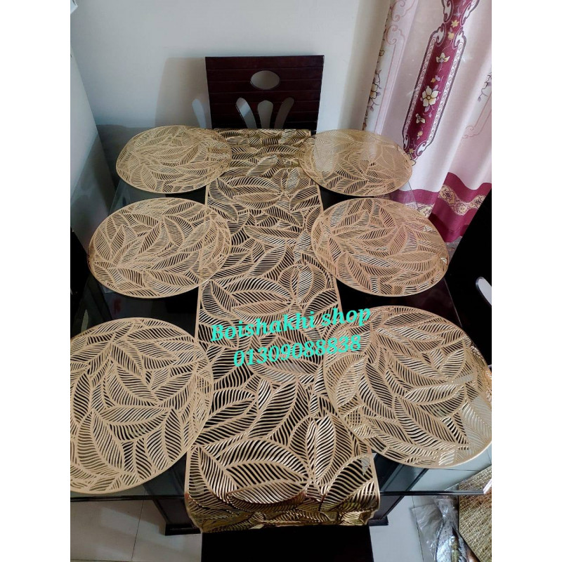 PVC Dining Mat with runner