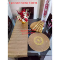PVC Dining Mat with runner