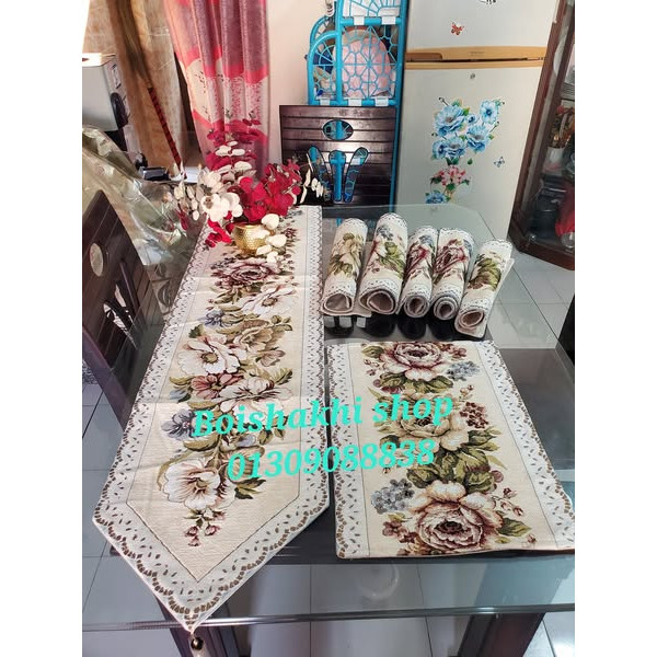 High quality vintage dining table runner