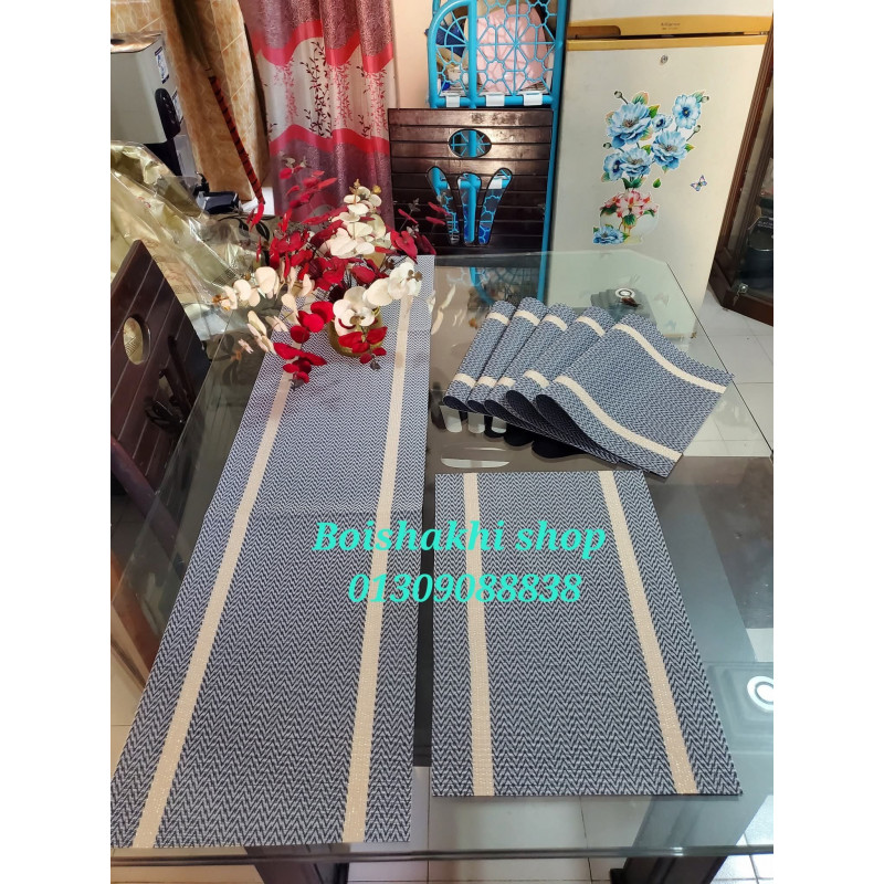 PVC Dining Mat with runner