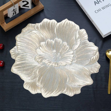 Flower -Shaped PVC MAT (6 pcs )