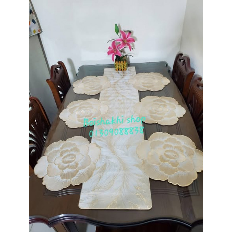 PVC, Dining Mat with runner