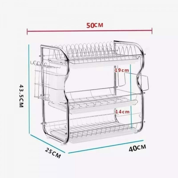 High Quality 3 Layer Kitchen Rack